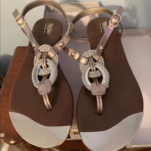 Silver sandals (Target)